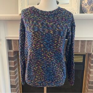 Chadwicks of Boston Colorful Confetti Speckled Knit Women's Sweater Size S NWOT